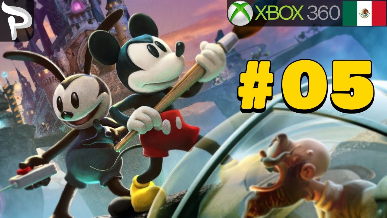 Epic Mickey 2 Xbox 360 -#05- ¡Barranco Disney! Al laboratorio del Doctor Loco //PaxcualTT