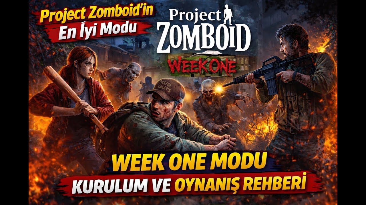 PROJECT ZOMBOİD WEEK ONE MODU TÜRKÇE KURULUM REHBERİ