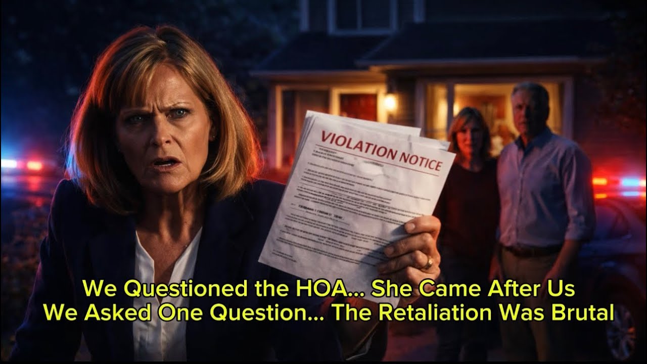 We Questioned HOA-Karen…Then the Retaliation Began