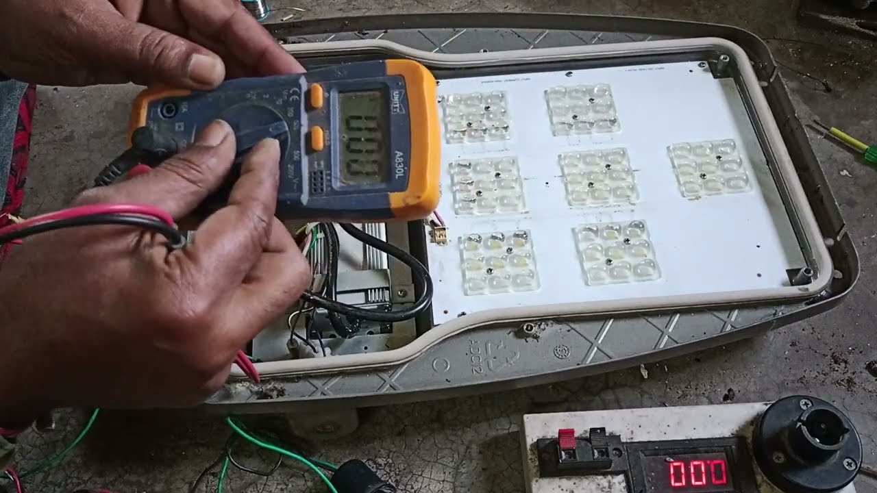 led flood light repairing, how to repair havells 200 watt led flood light.