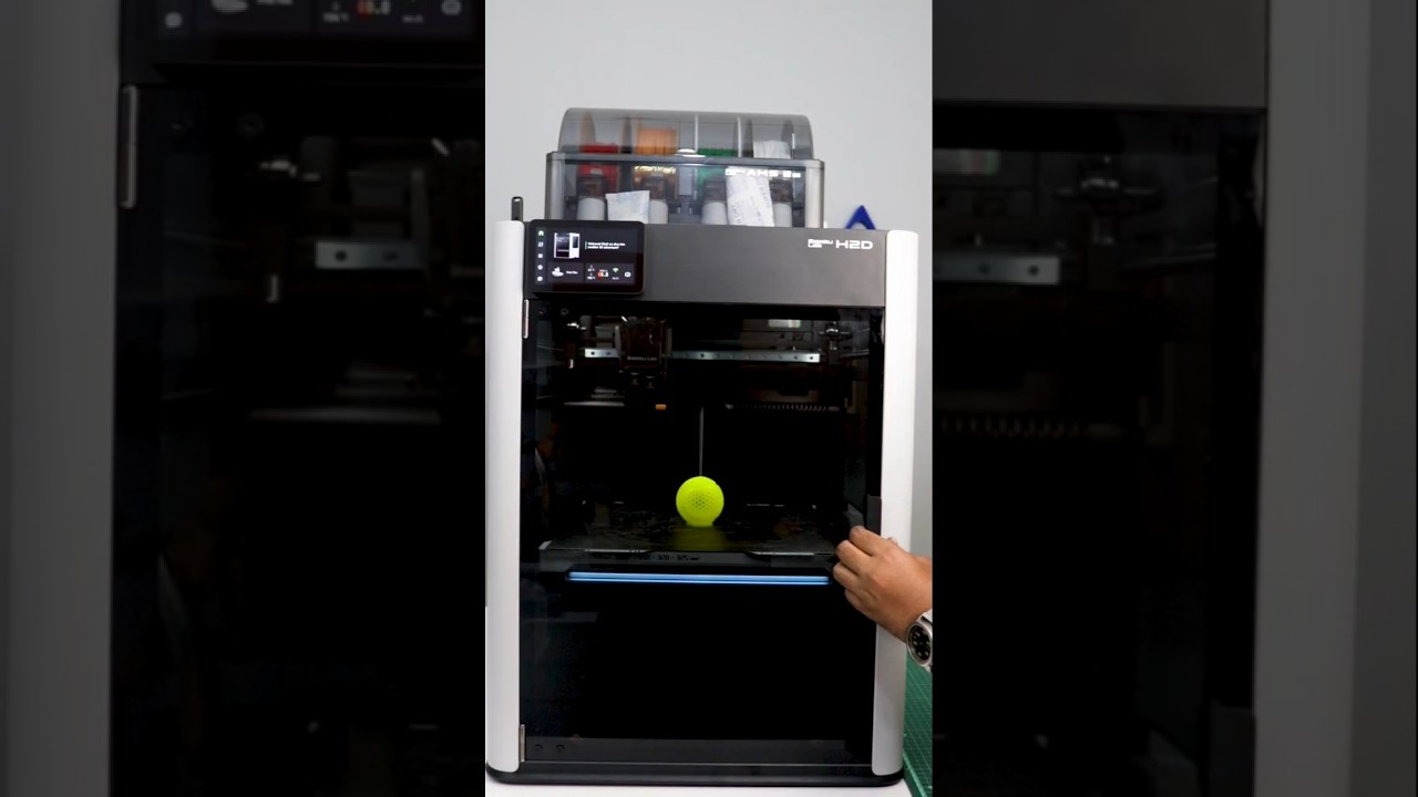 Amazing! TPU 3D Print on H2D Bambulab &mdash;Let&rsquo;s roll! #robu #3dprinting