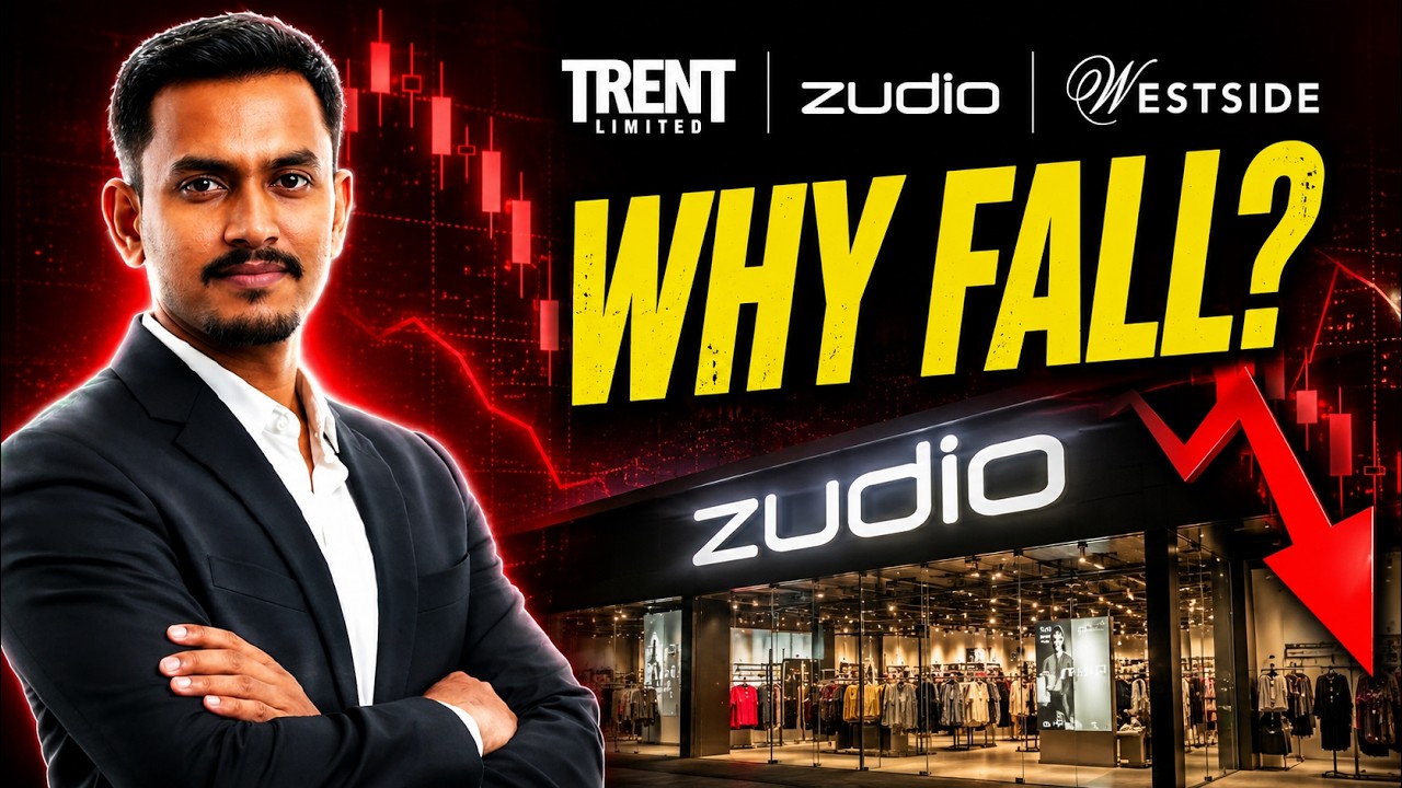 Why TRENT Stock Fell Today? | TRENT Share Crash Explained in 1 Minute