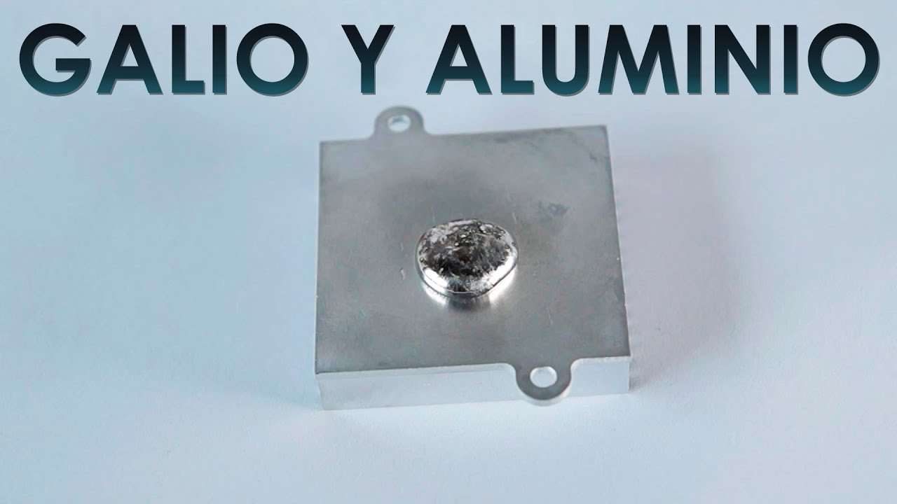 La Reacción del Galio Líquido con el Aluminio!