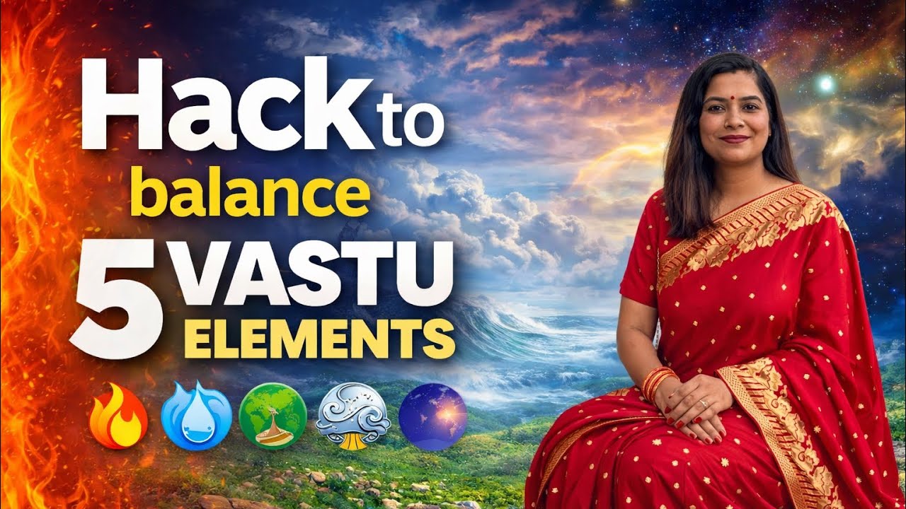 घर में 5 Elements को Balance करने का सही तरीका | Vastu Shastra Complete Guide
