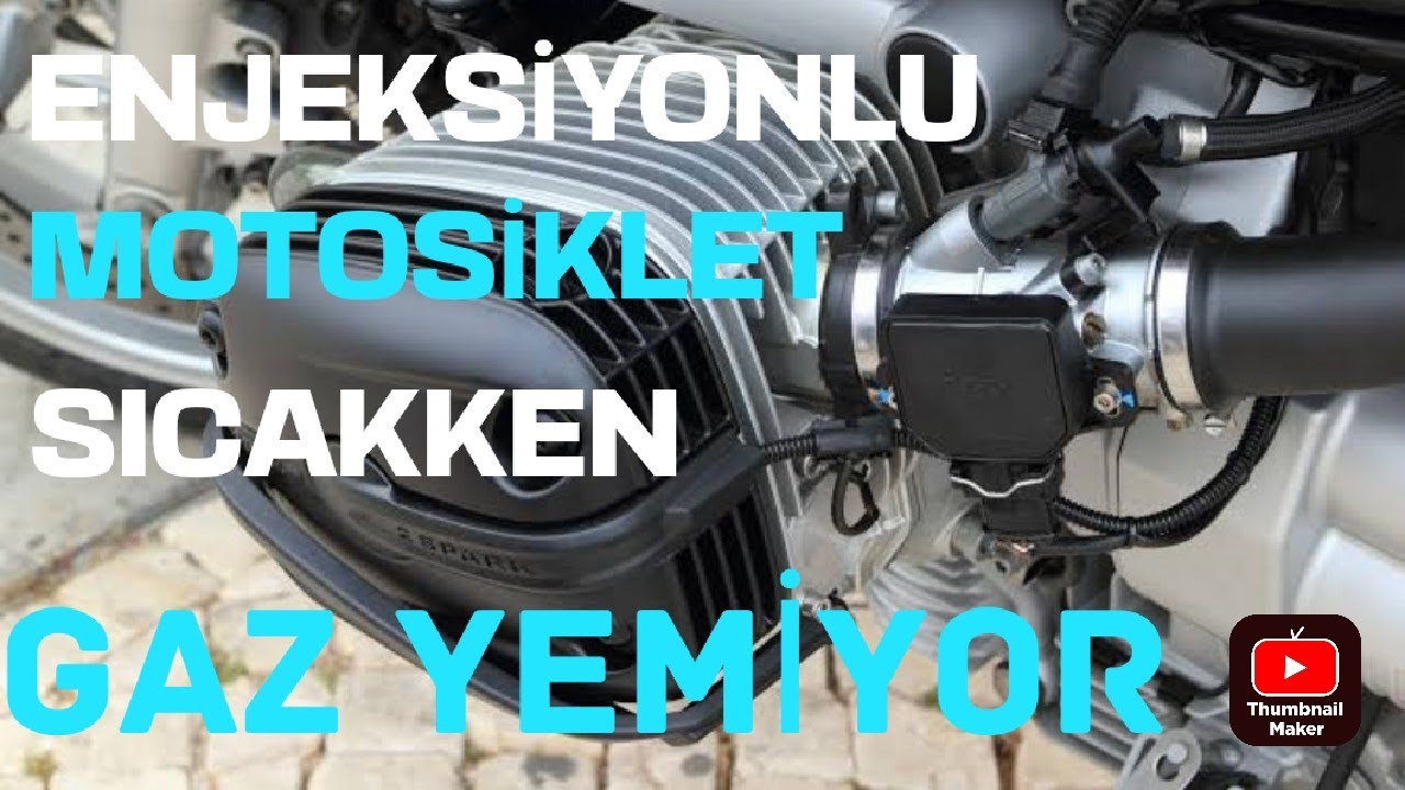Enjeksiyonlu Motosiklet Isınınca Gaz Yememe Boğulma Sorunu ve Çözümü (Apachi Işıldar)