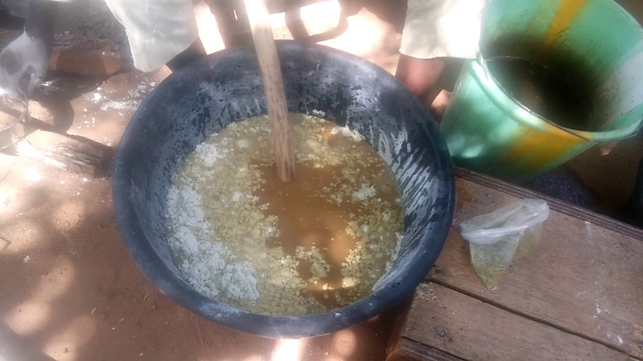 How To Prepare Danwake(Beans Dumpling).