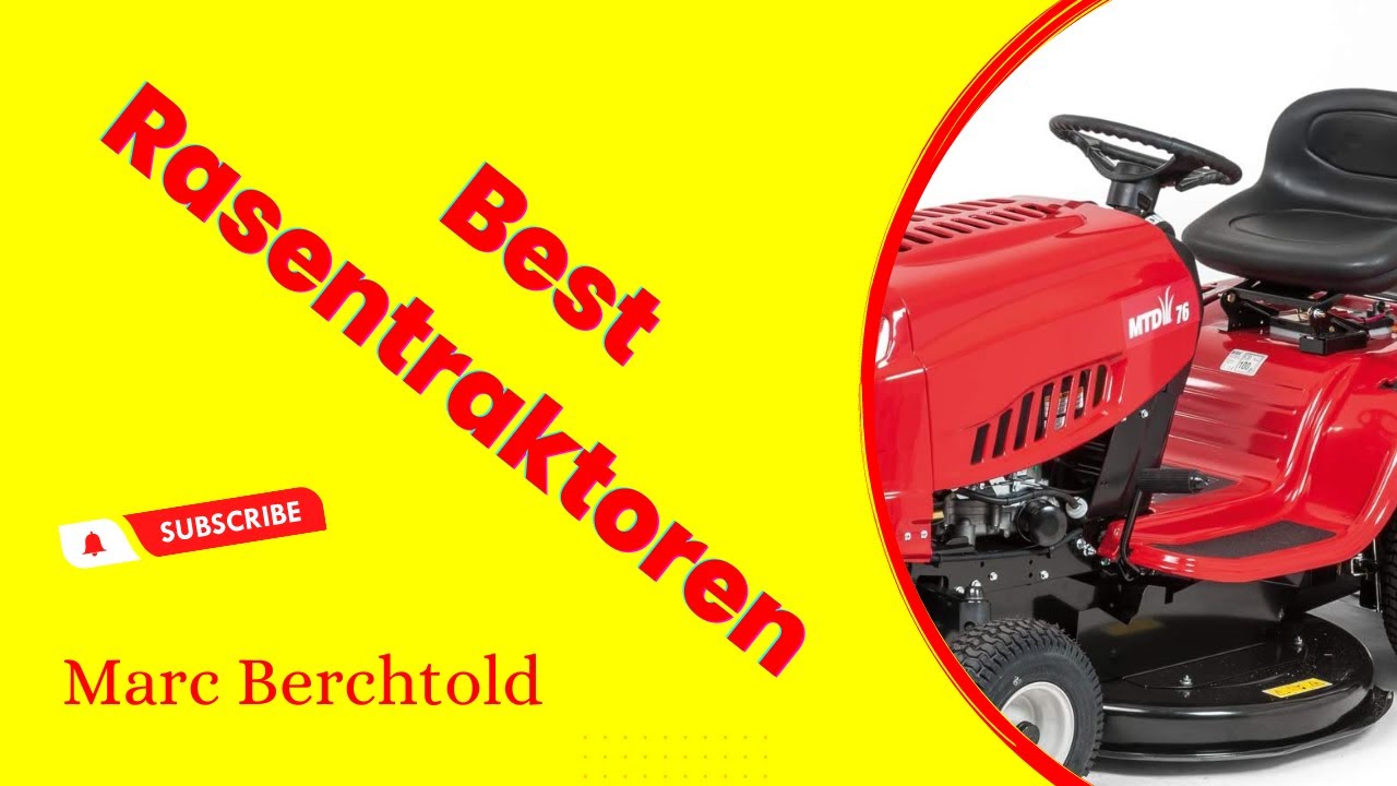 Top 10 Besten Rasentraktoren Test 2023