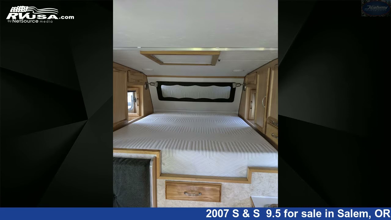 Phenomenal 2007 S & S  9.5 Truck Camper RV For Sale in Salem, OR | RVUSA.com