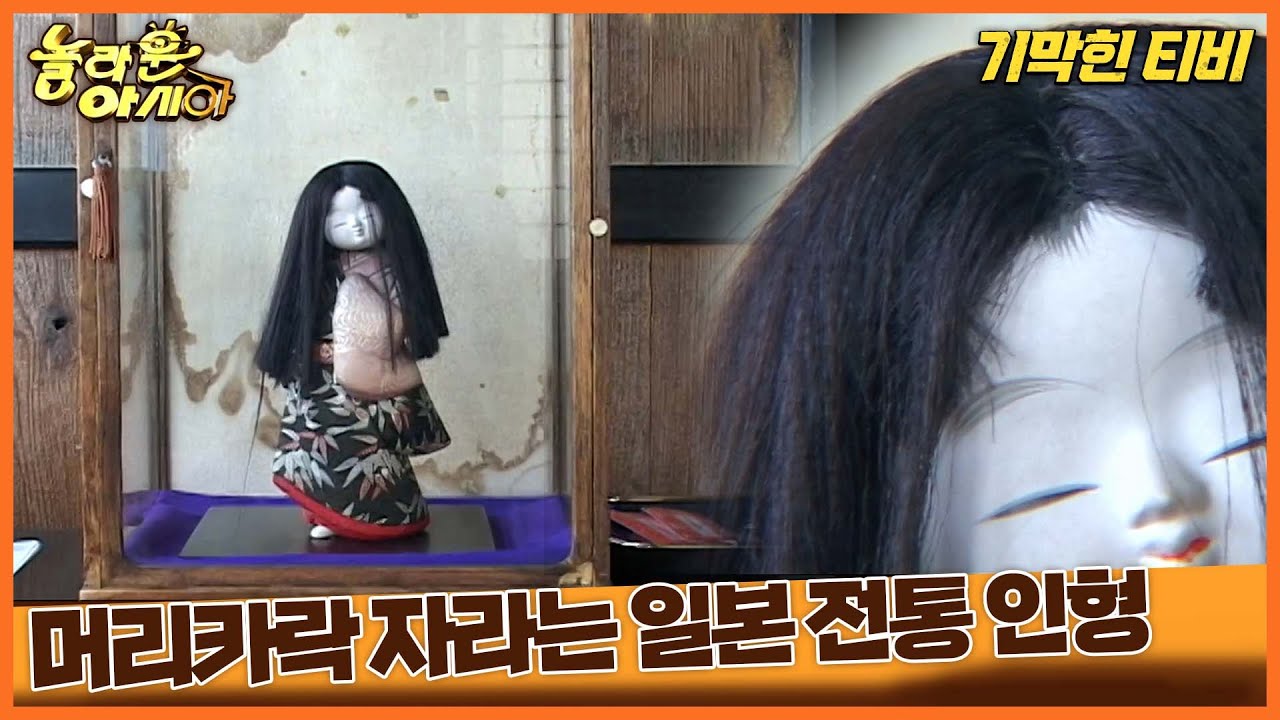 [기막힌 클립] 머리가 자라는 인형이 있다? 일본 사찰에 있는 어느 전통인형의 수수께끼 [TV탐험 놀라운 아시아] | KBS 20060219 방송