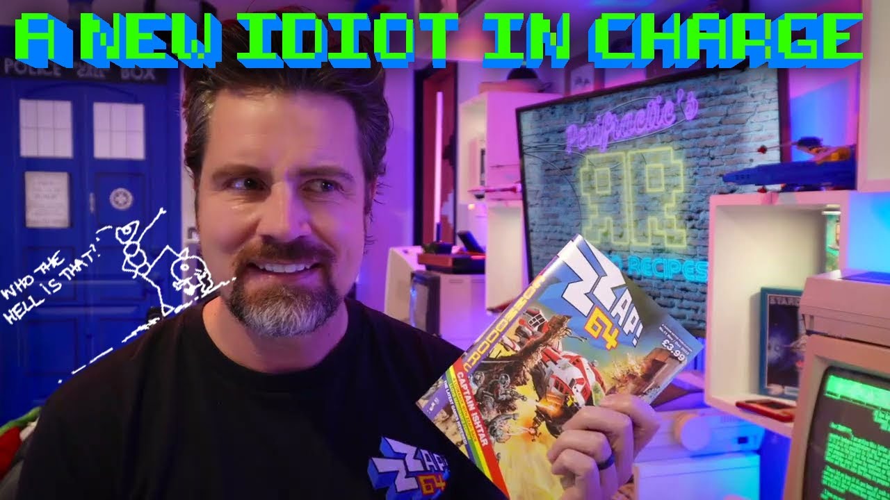 You'll never guess who the new ZZAP! 64 Editor is