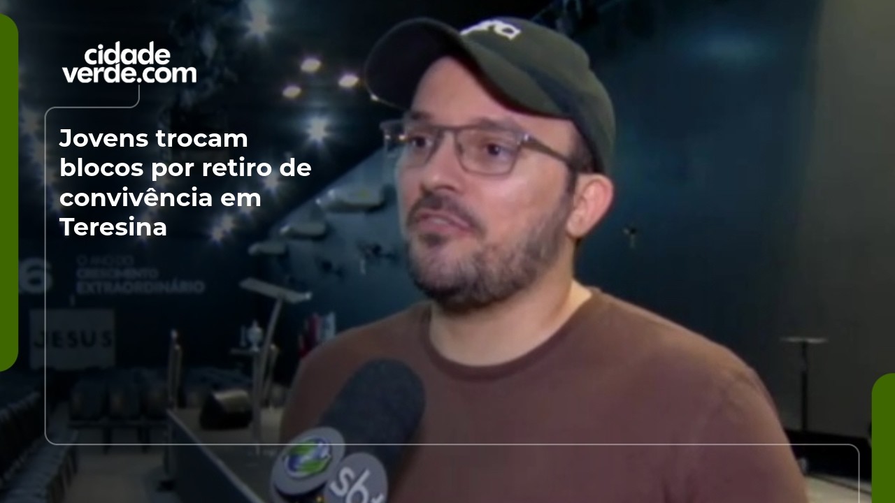 Jovens trocam blocos por retiro de convivência em Teresina