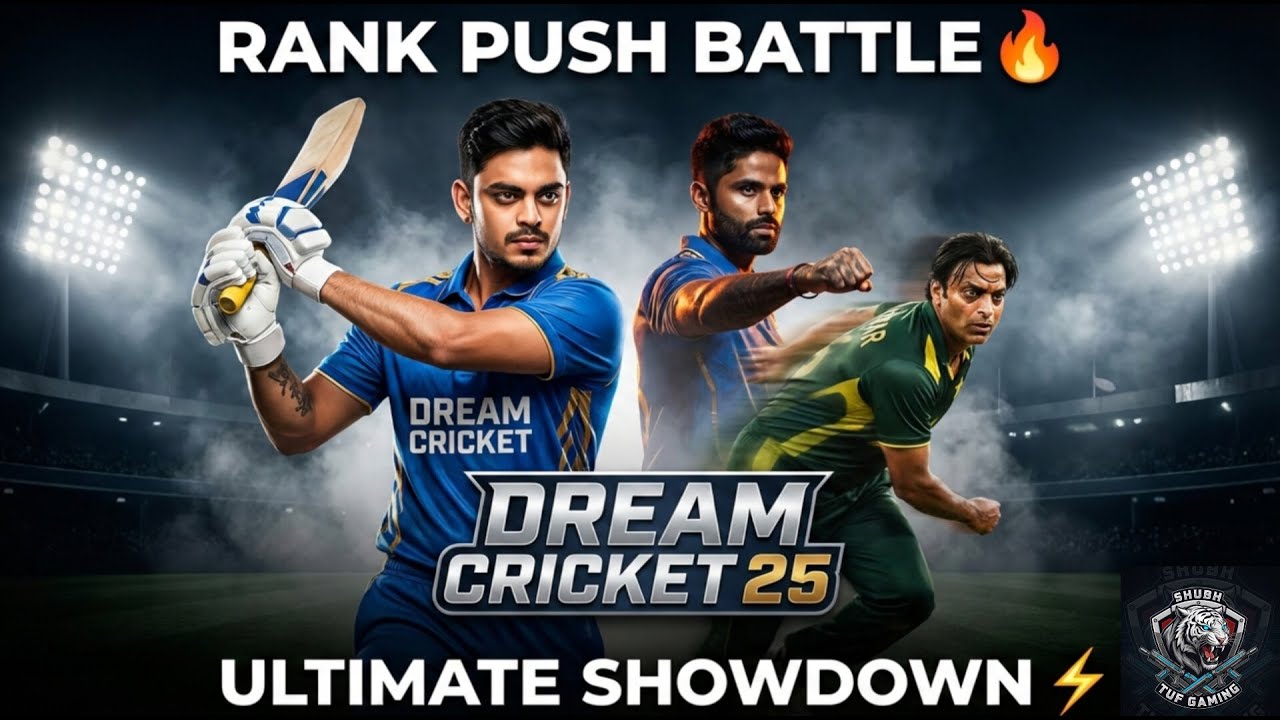Dream Cricket 25 Live Rank Push 🔥 |  Live Cricket Gameplay #1 #Dreamcricket25 #shortsfeed