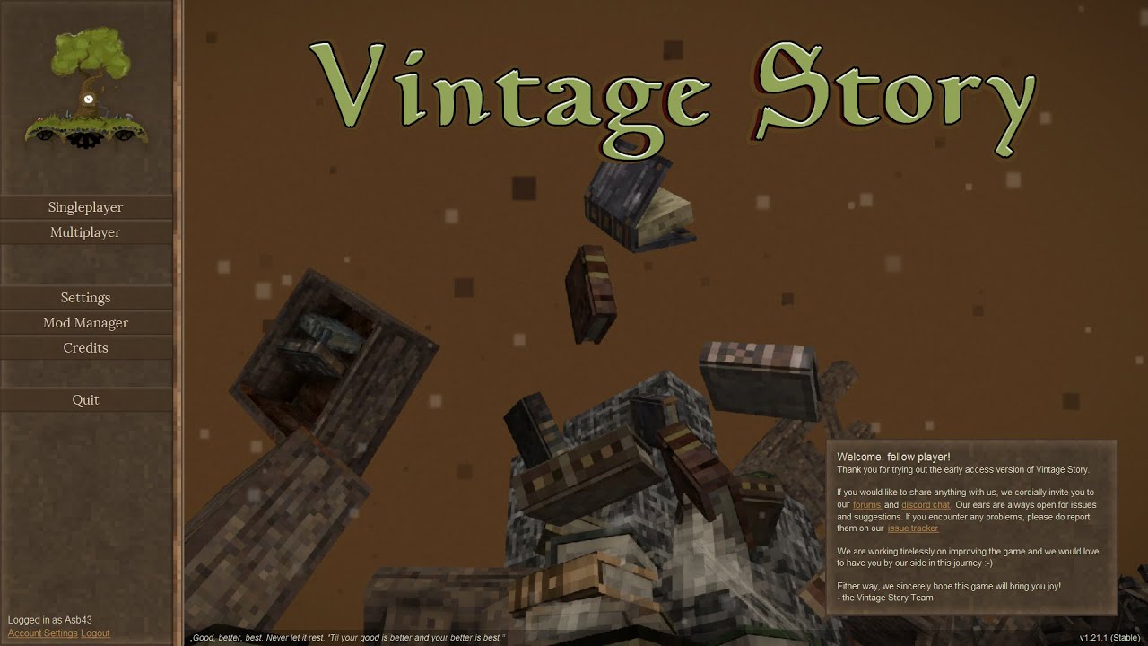 We have a home in Vintage Story!!