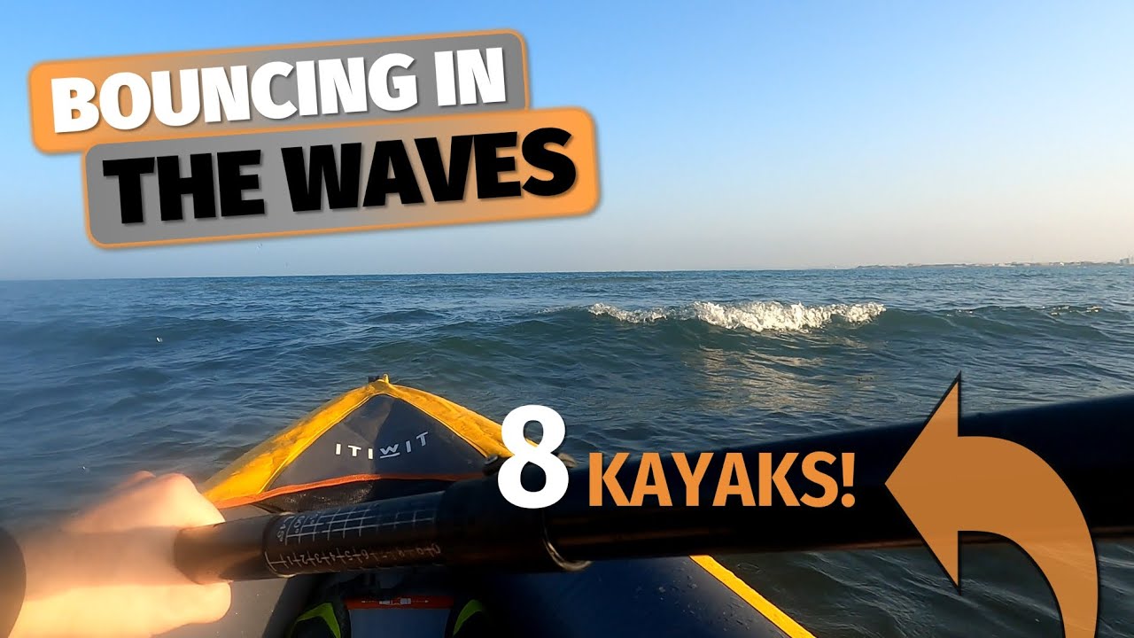 Kayaking fun: WAVES and WIND in 8 inflatable kayaks from Itiwit, Advanced Elements, Kokopelli