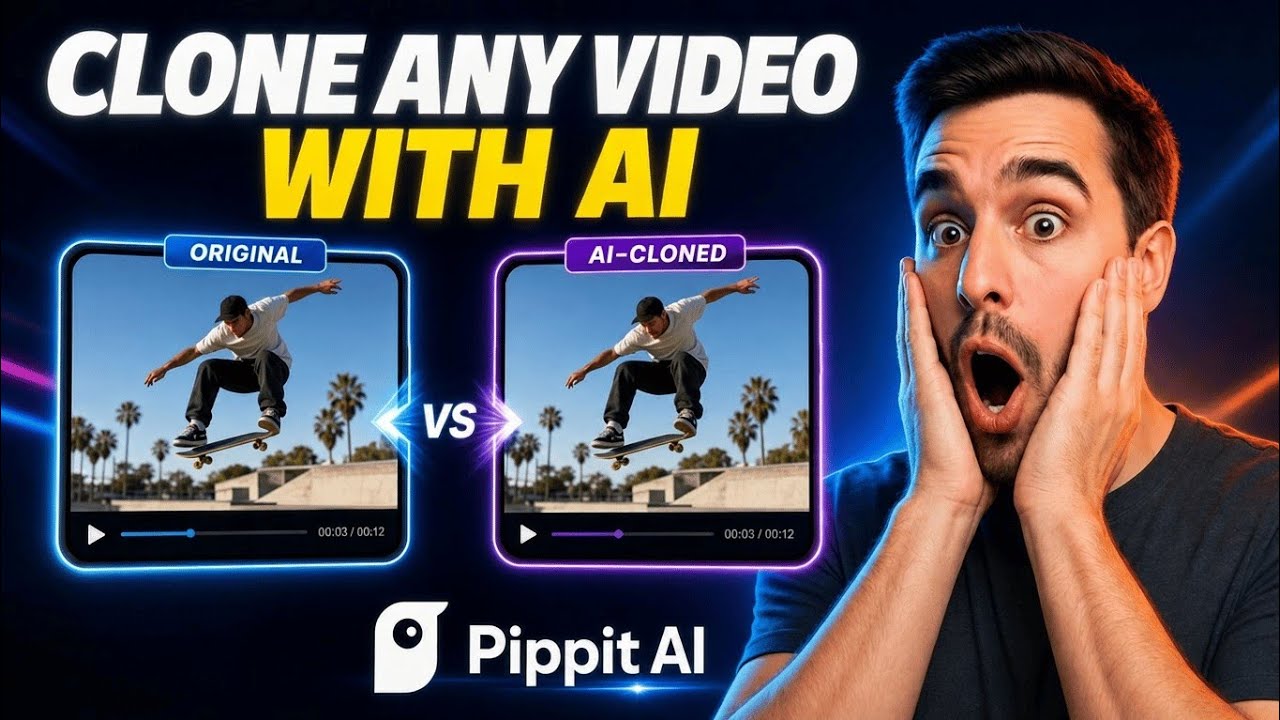 Как клонировать ЛЮБОЕ вирусное видео за секунды | Pippit AI и Seedance 2.0
