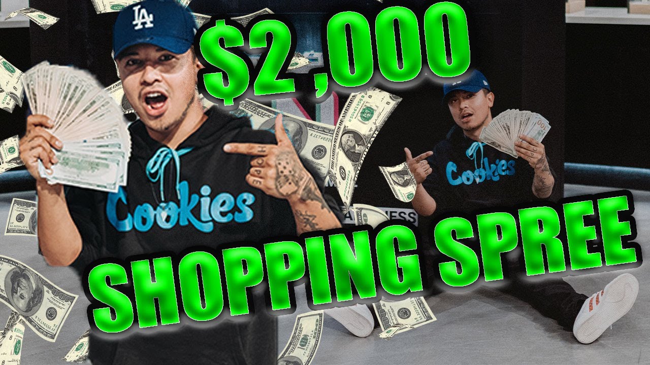 $2,000 SHOPPING SPREE IN CELEBRATION OF 350k SUBSCRIBERS