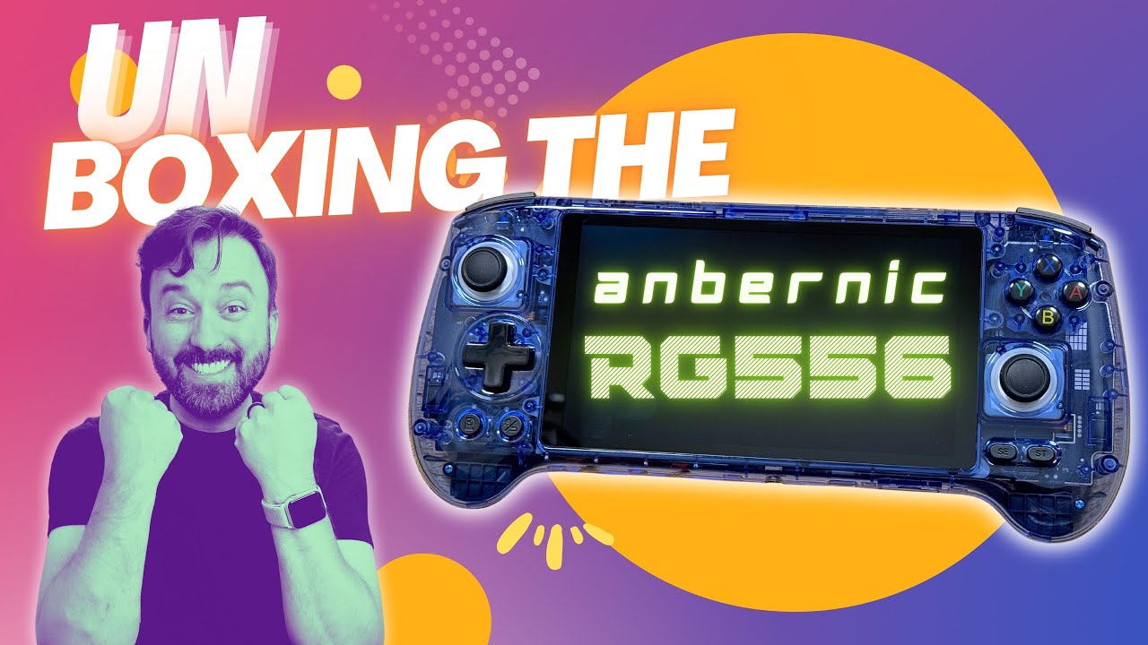 🎮 Unboxing the Anbernic RG556: First Look & Gameplay Test!