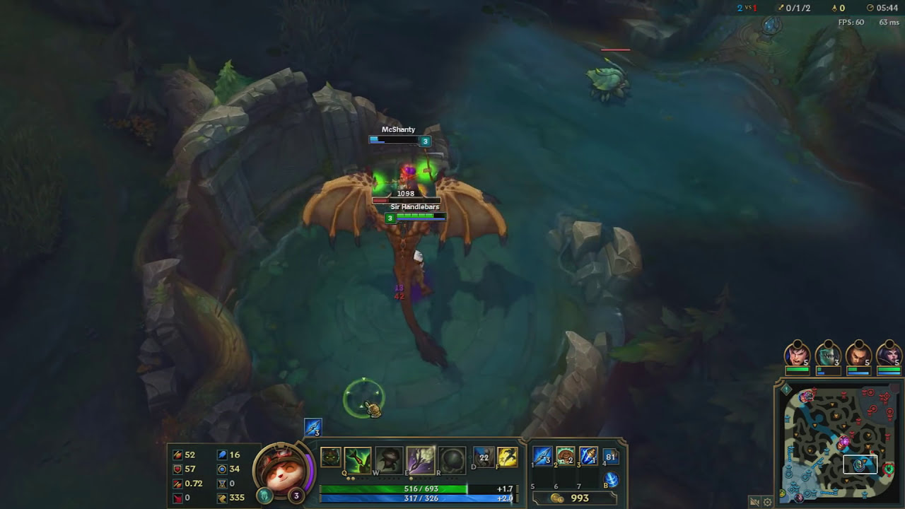 NEW Break the Meta!  Shitty Support Teemo!  SHITMO!