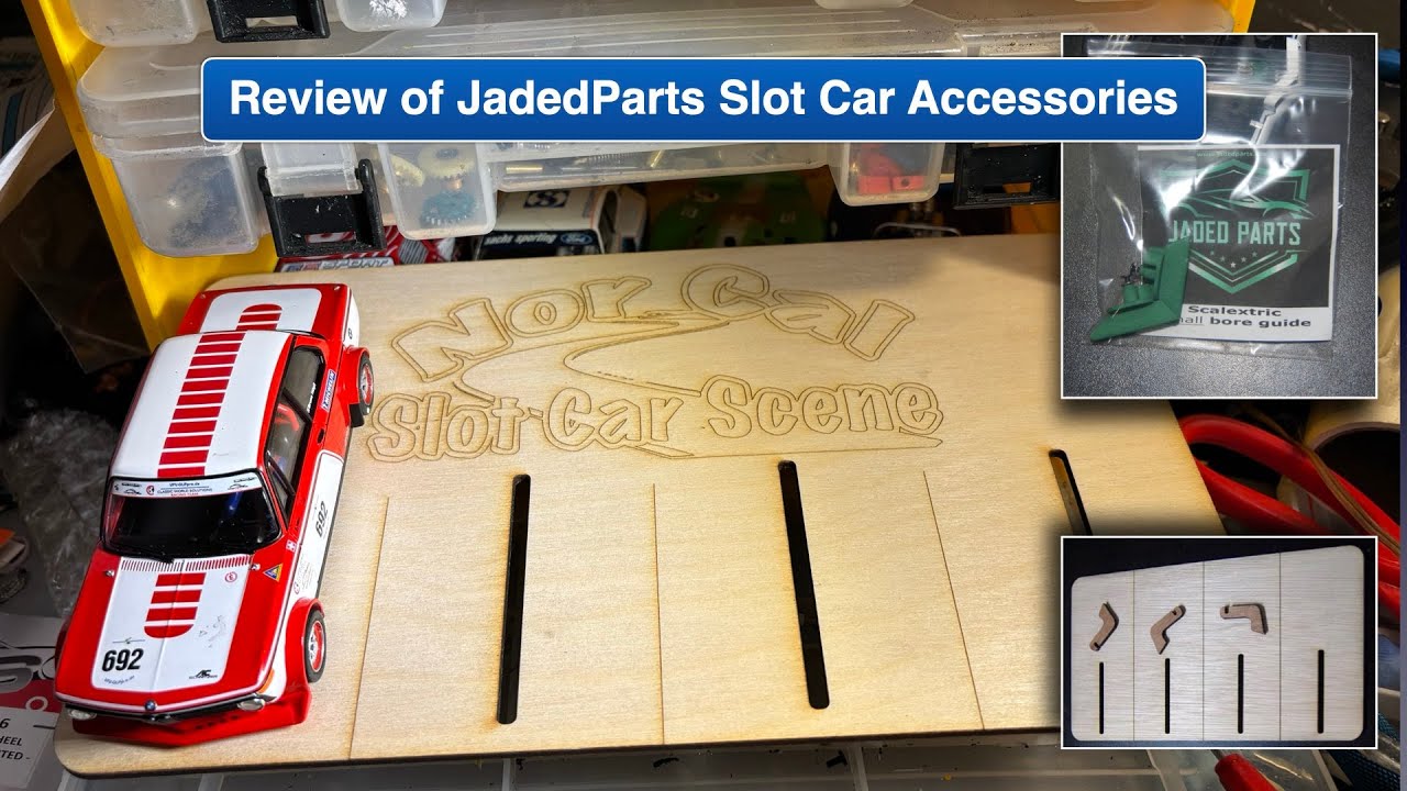 Review of JadedParts Accessories for 1/32nd Scale Slot Cars