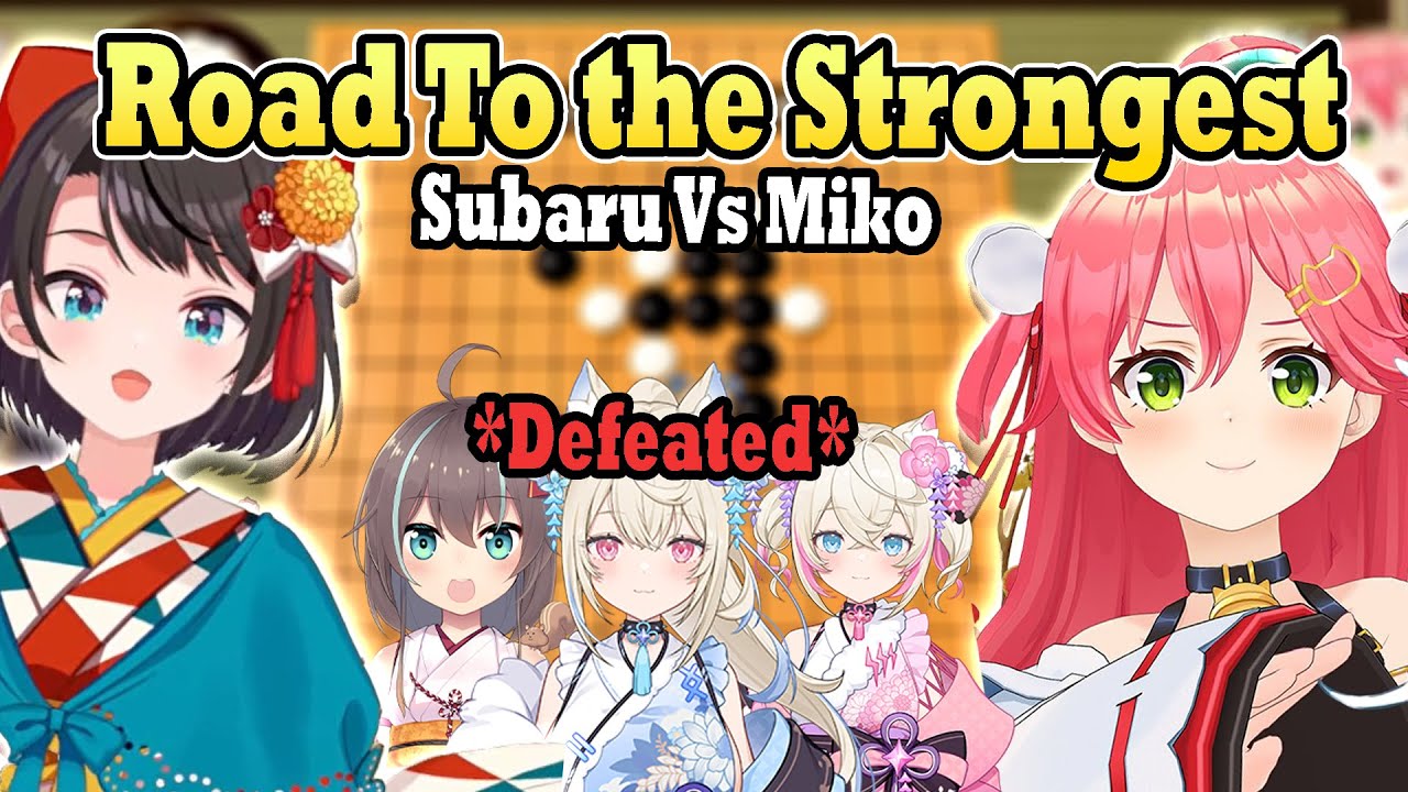 Miko Defeated Fuwamoco & Matsuri in Gomuku Tourney, Pon'd Herself in the Semi-Final vs Subaru