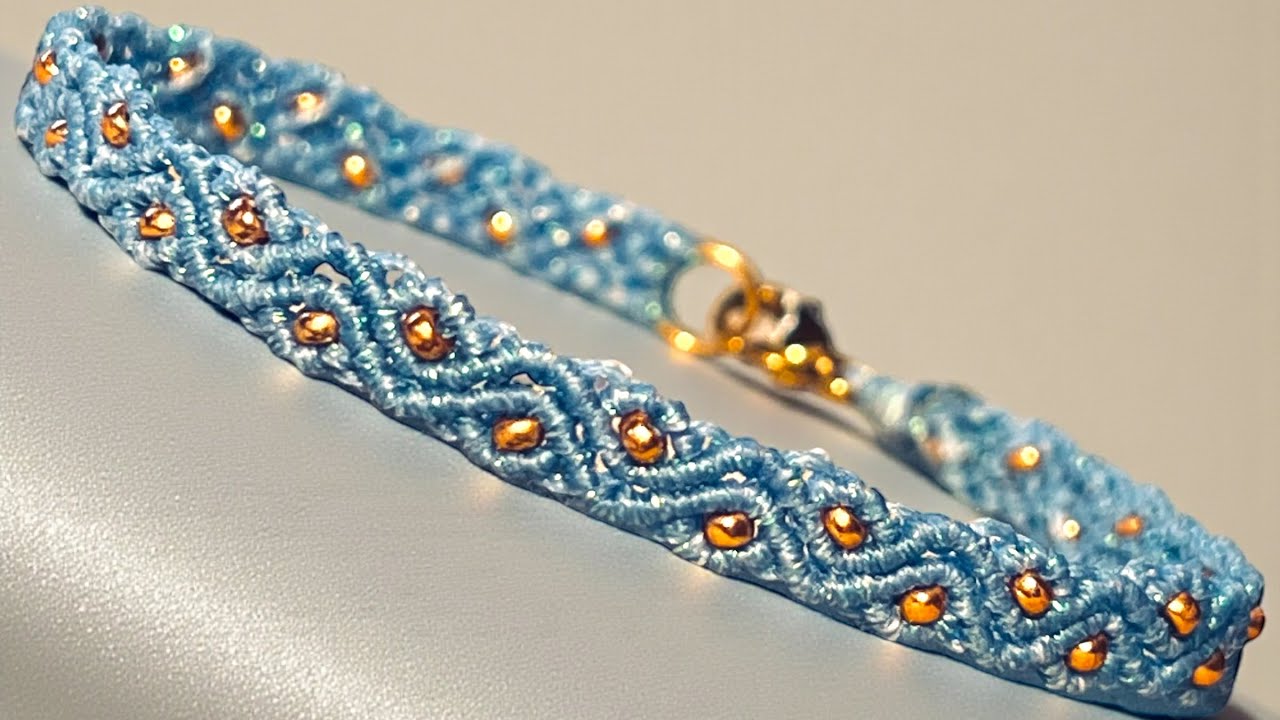 Perlengold.ch - Makramée Armband #makramee #diy #makrametutorial #bracelet #handmade