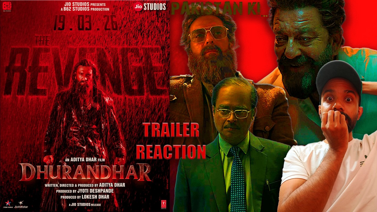BIGGEST BLOCKBUSTER LOADING? Dhurandhar The Revenge Trailer Reaction | Aditya Dhar | Ranveer Singh