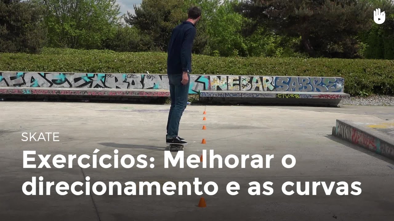 Exercícios: melhorar o direcionamento e as curvas | Skate