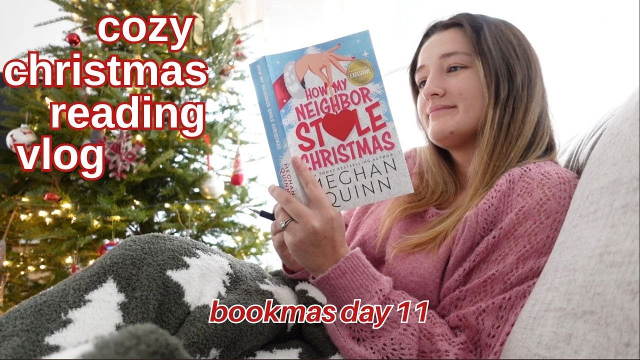 Cozy Christmas Reading Vlog | bookmas day 11