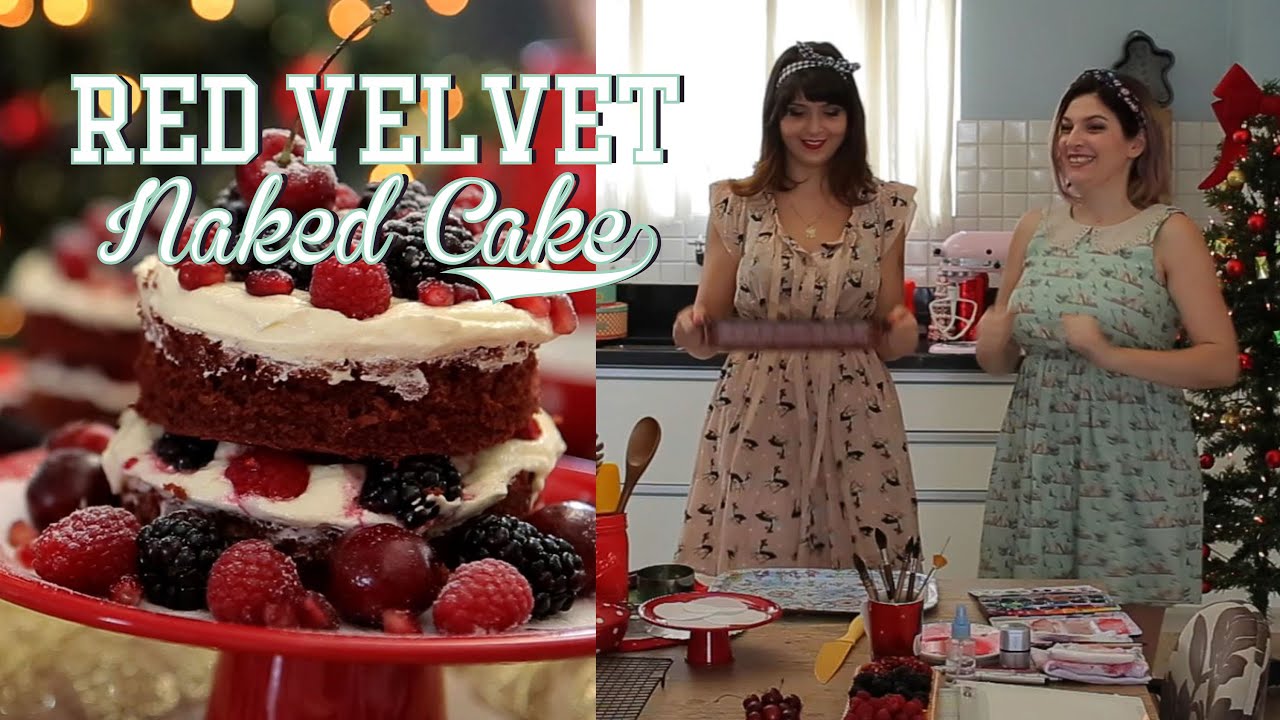 RED VELVET Naked Cake ft. SABRINA ERAS | Receita #77 TORRADA TORRADA