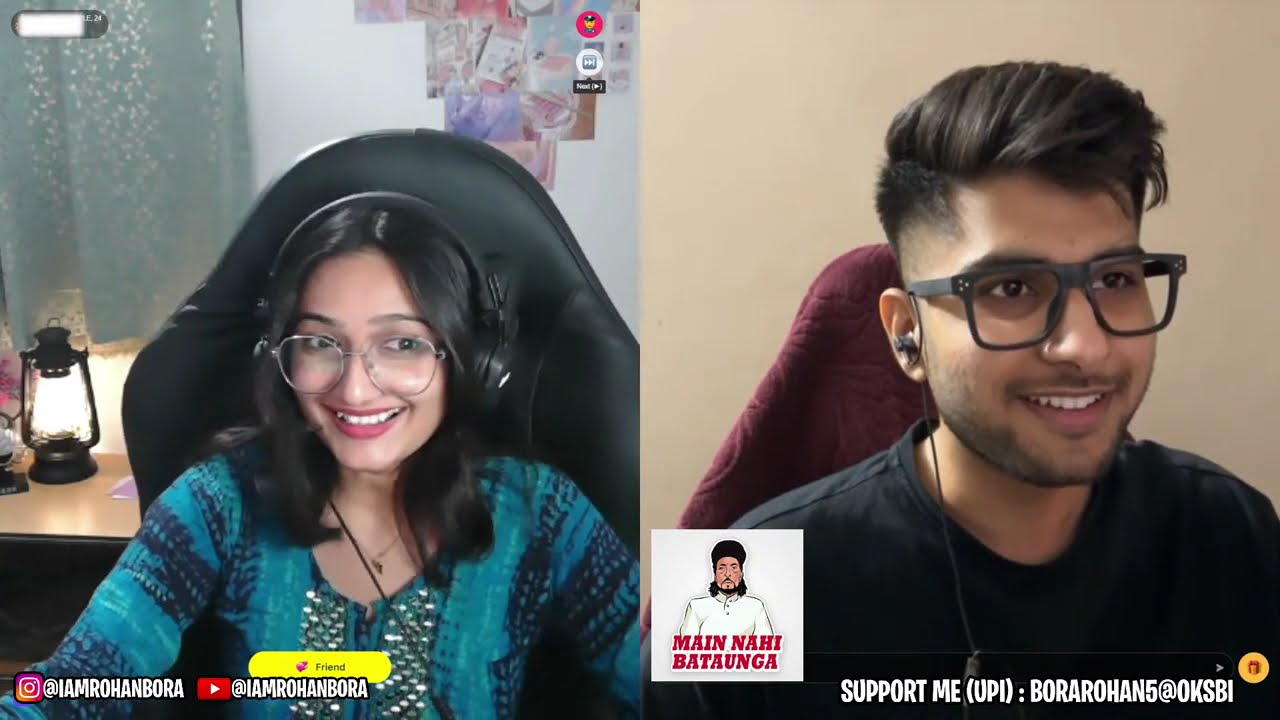 Talking To Strangers And Reading My Shayari for them on Omegle