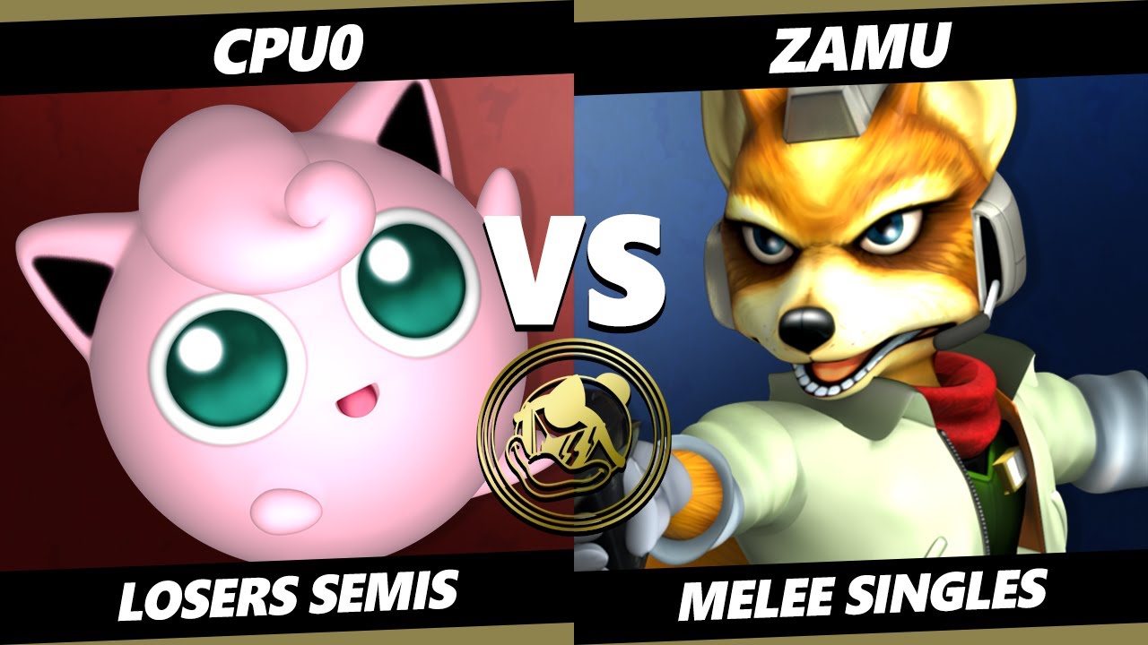 Daddy's Den Losers Semis - CPU0 (Jigglypuff) Vs. Zamu (Fox) Smash Melee - SSBM