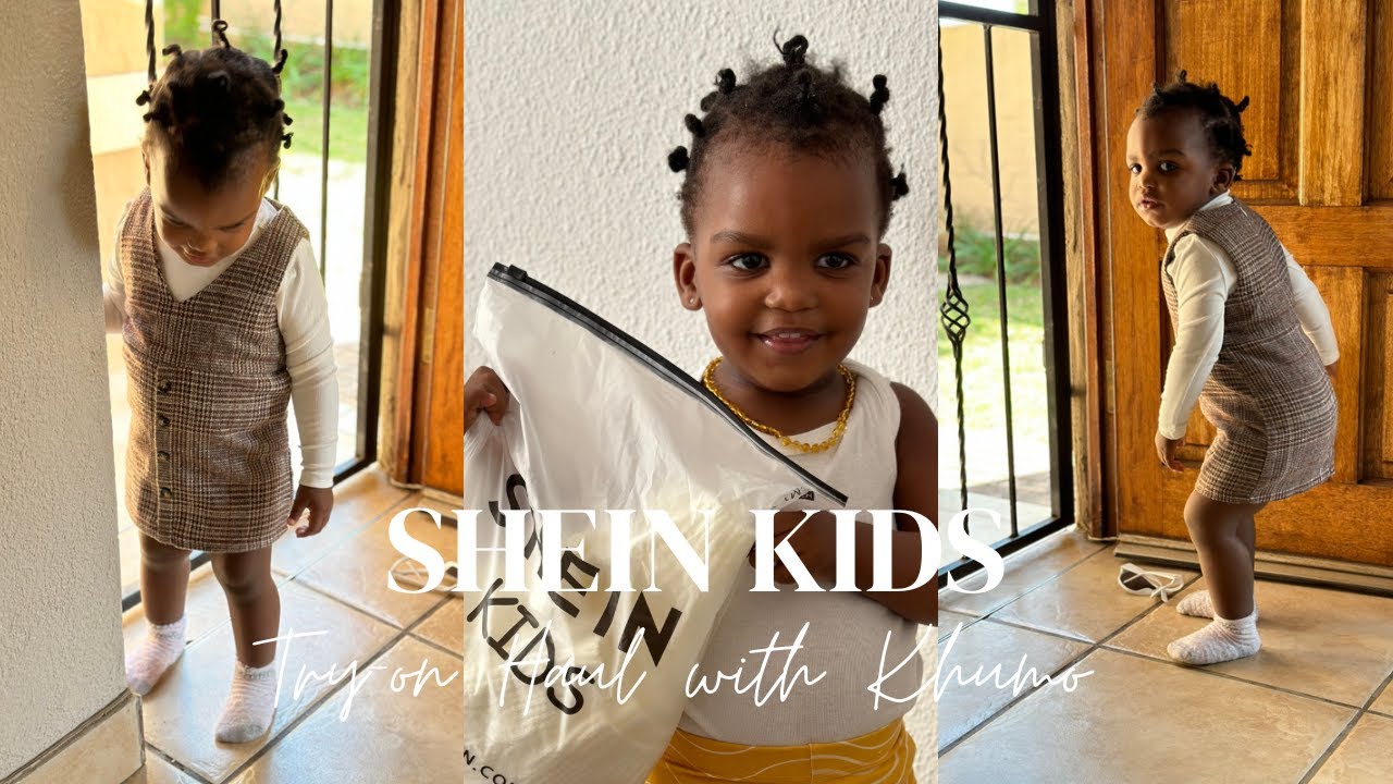 SHEIN Kids Winter Try-on Haul with my Toddler 2023| South African Youtuber