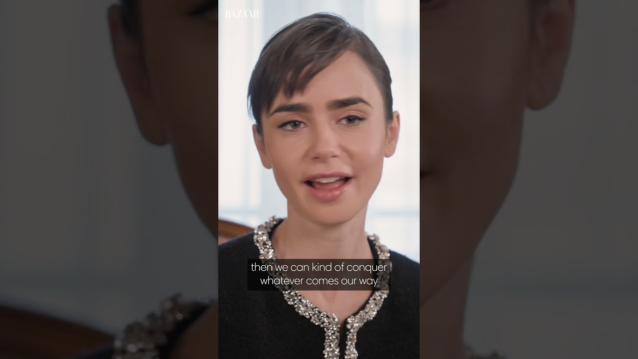 Lily Collins: 'Self-care is self-love, not being selfish' | Bazaar UK