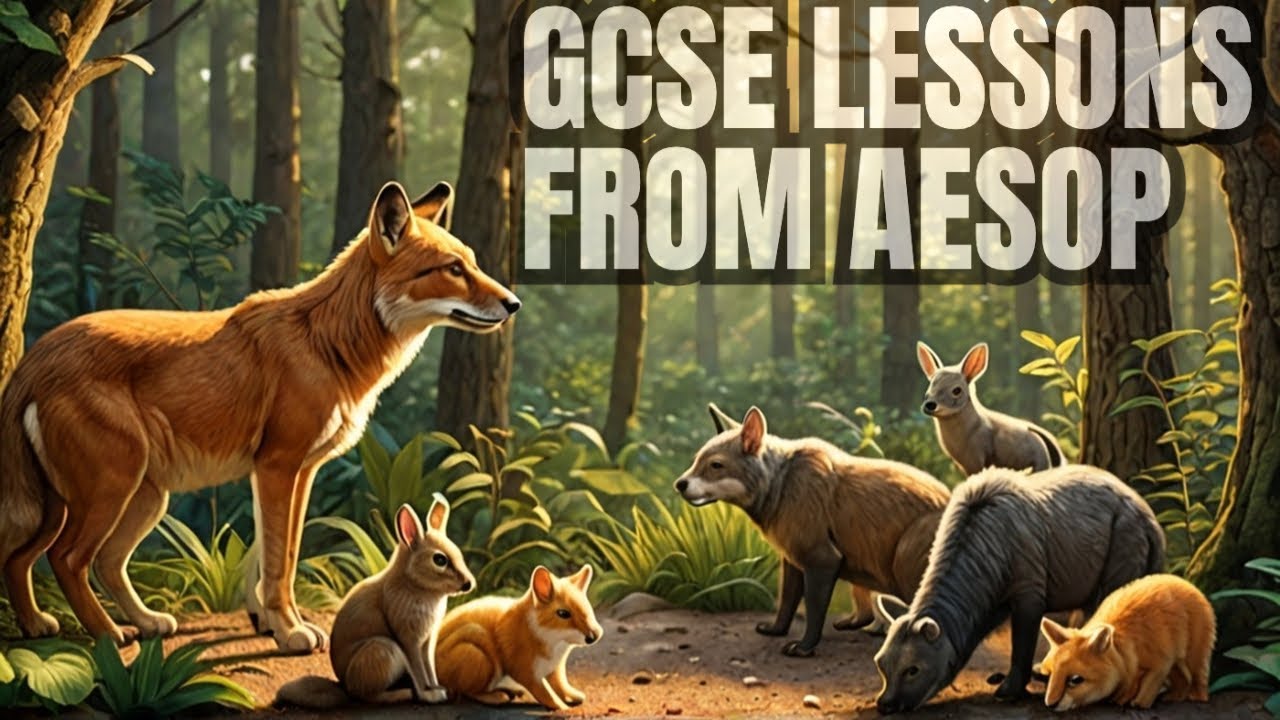 GCSE ENGLISH - Aesop’s Fables Timeless Tales & Lessons for creative writing inspiration.