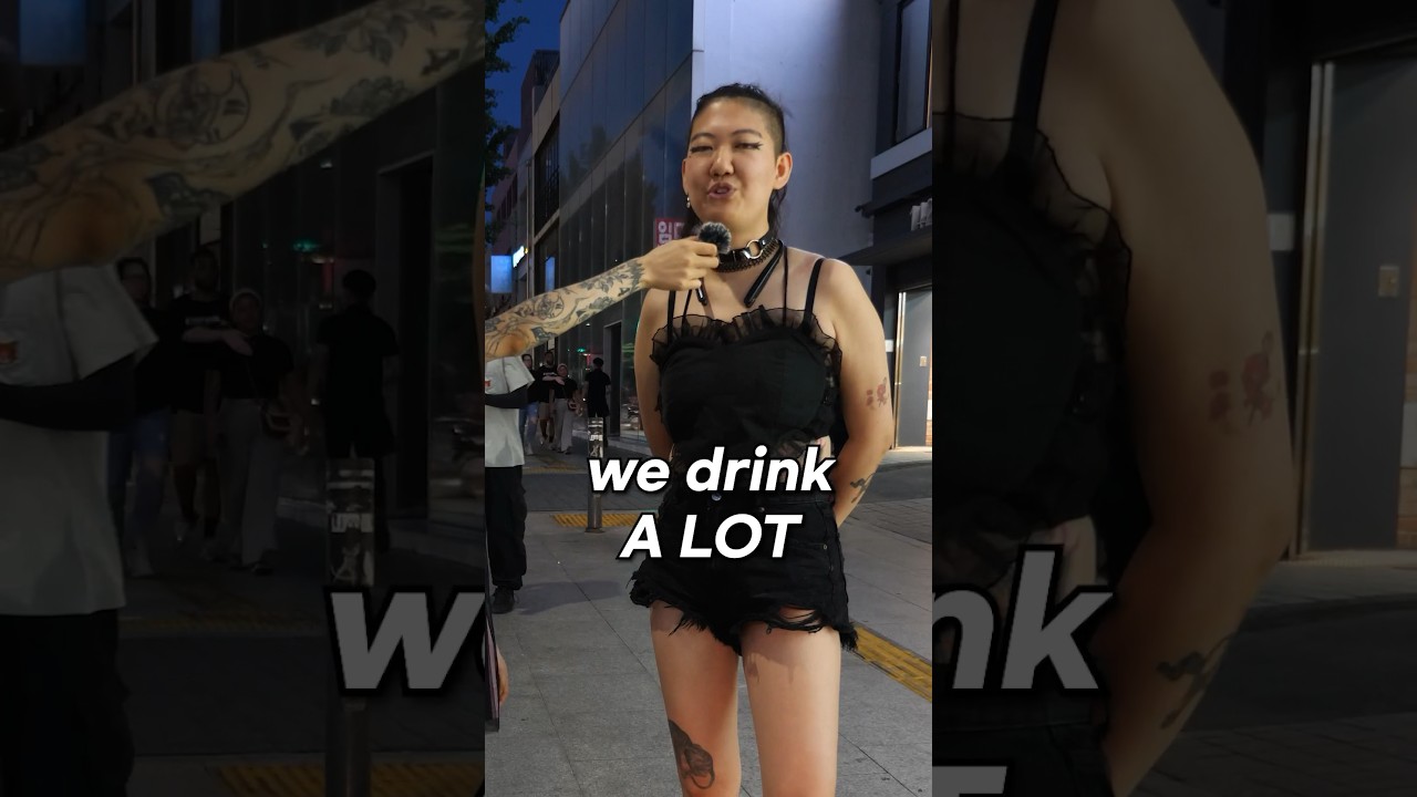 What is Korean drinking culture like? 🍻 #koreandrink #soju