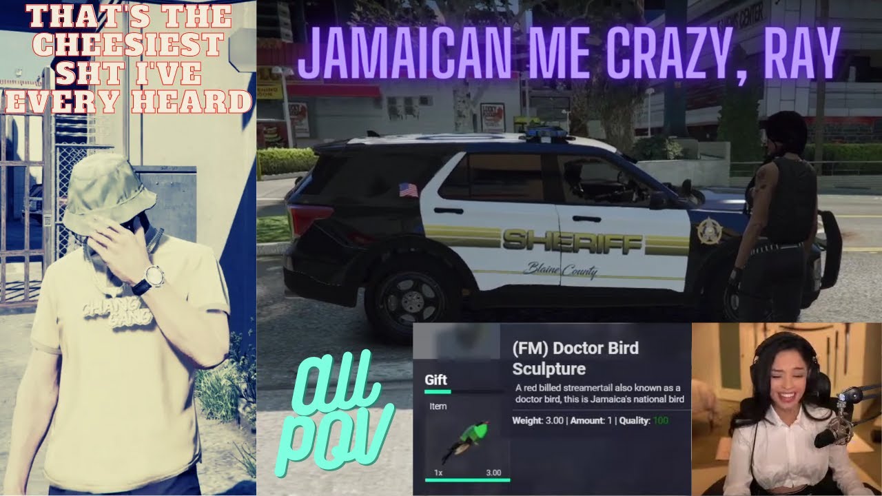 CHODIE Witnesses GUNNER Drop a Cheesy Line on RAY MOND - ALL POV (Valkyrae, TravPiper, Meatwrist)