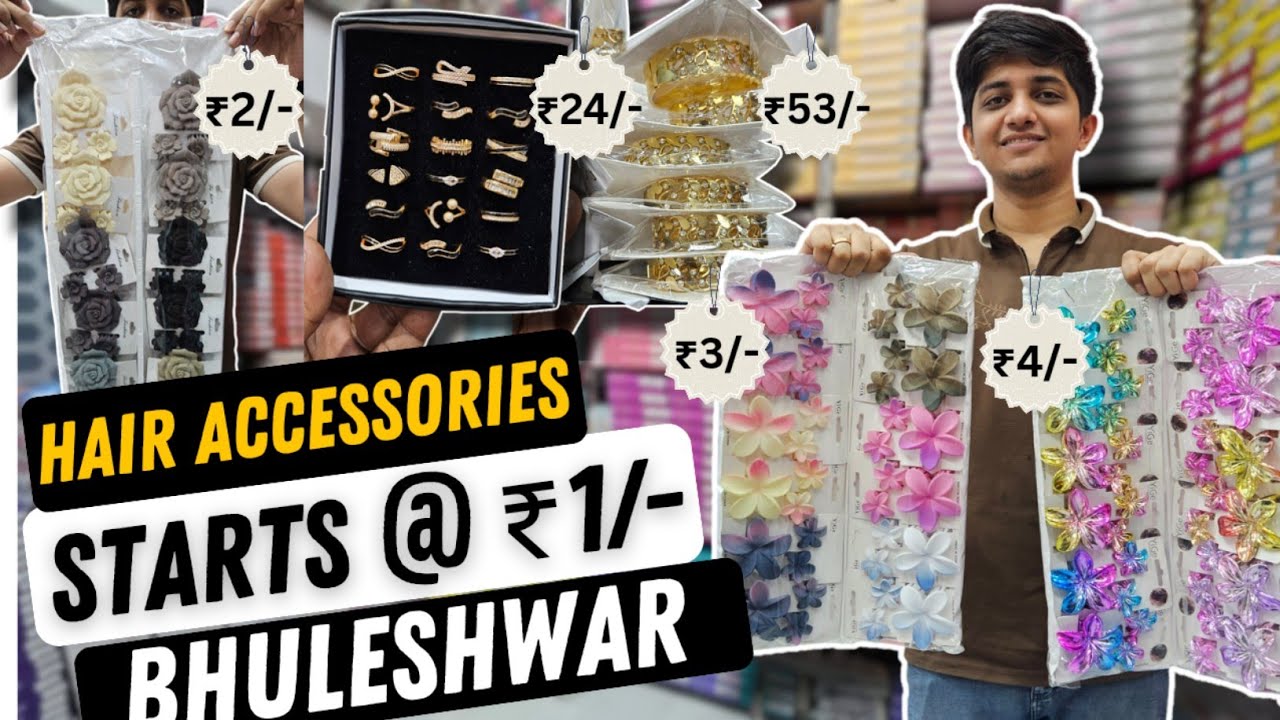 💰 Cheapest Hair Accessories Bhuleshwar Market Mumbai | 👩‍💼 Low Investment Hair Accessories Business