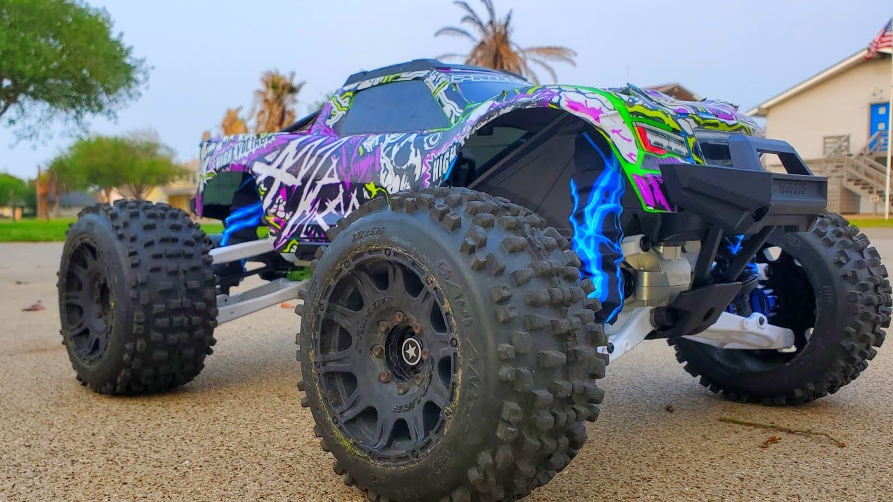 Custom Upgraded Traxxas Maxx 4s