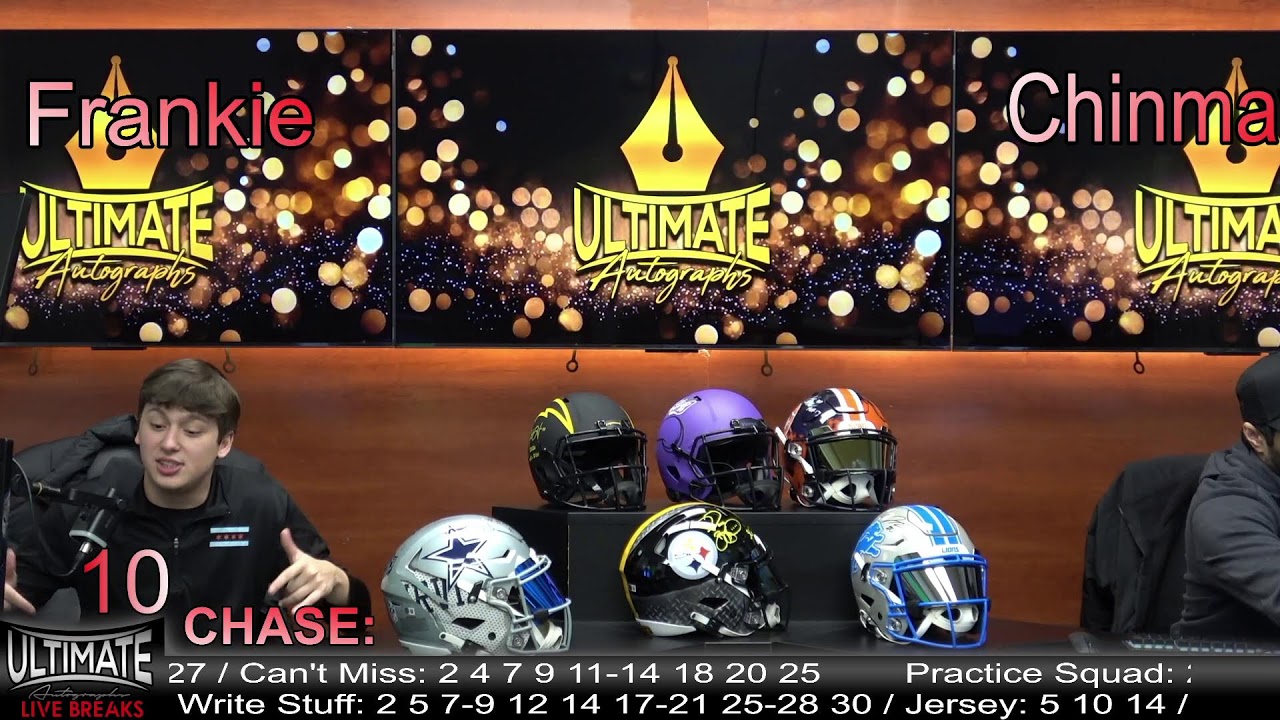 Ultimate Autographs Live Breaks!