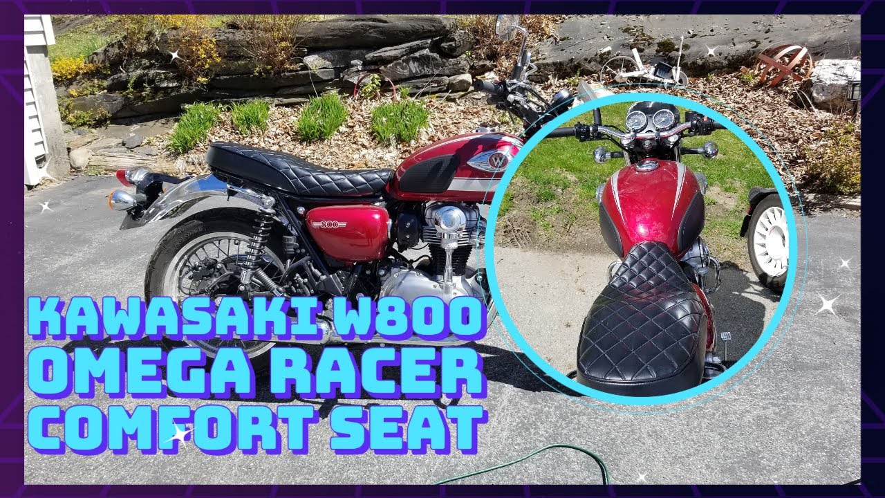 Kawasaki W800 -  Omega Racer Comfort Seat