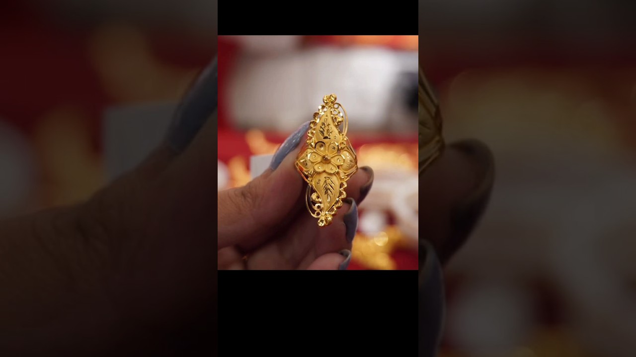 Beautiful Gold Ring Designs For Girls 
