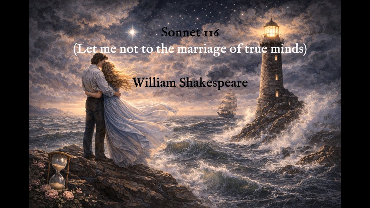 Let me not to the marriage of true minds | William Shakespeare | Sonnet 116 | Romantic Poetry