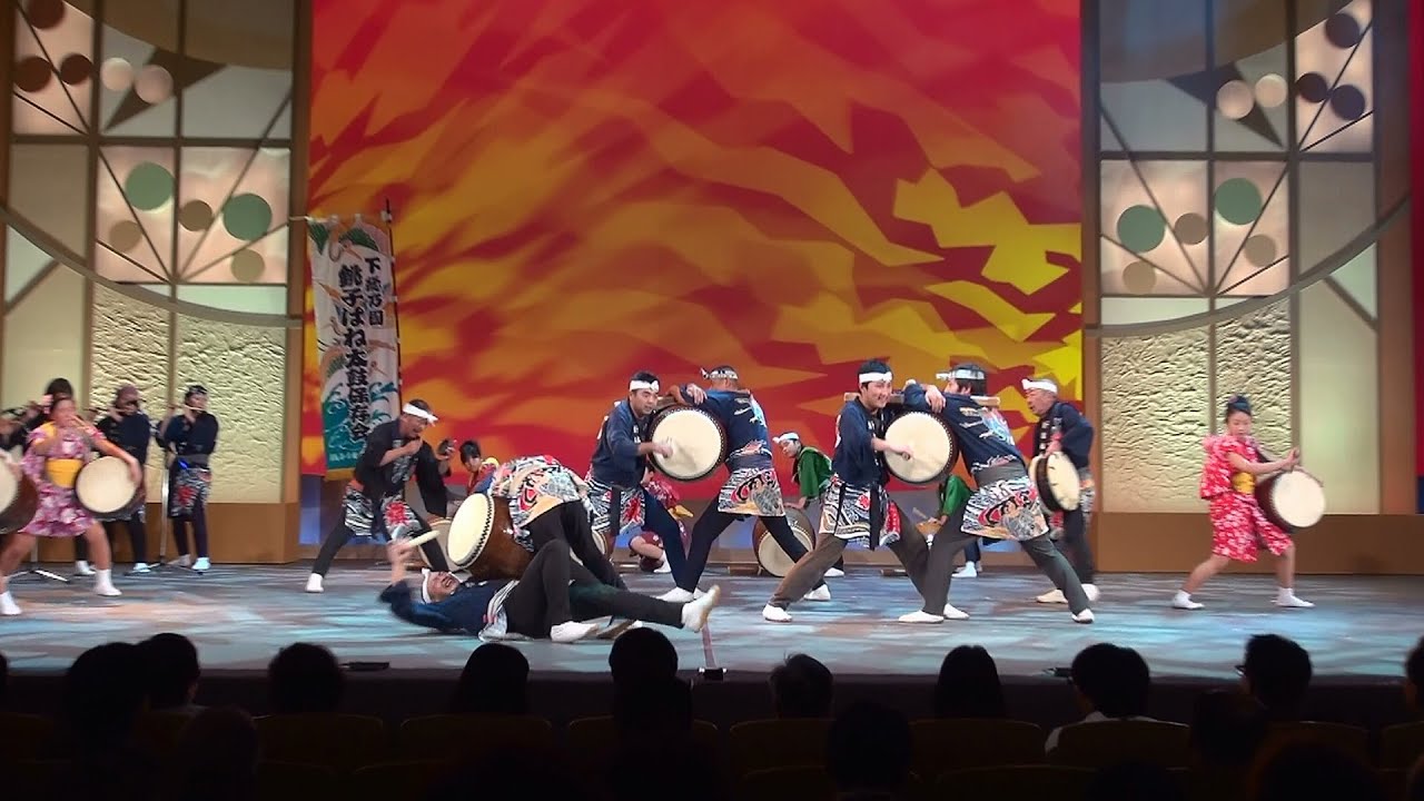 「銚子はね太鼓保存会」日本の祭りin成田2014