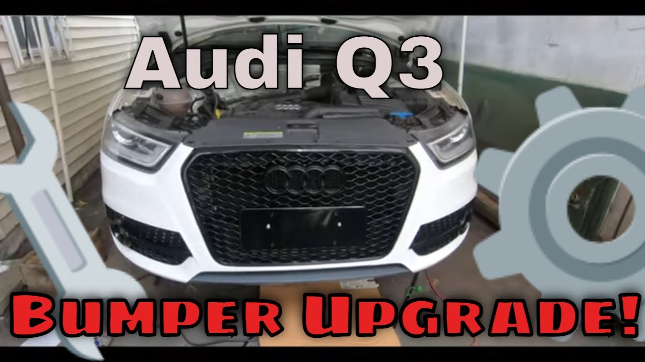 Audi Q3 Front Bumper upgrade !