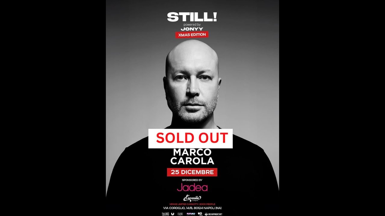 MARCO CAROLA exclusive dj set @ STILL CLUBBING Arenile Bagnoli NAPOLI 25-12-2024 by LUCA DEA