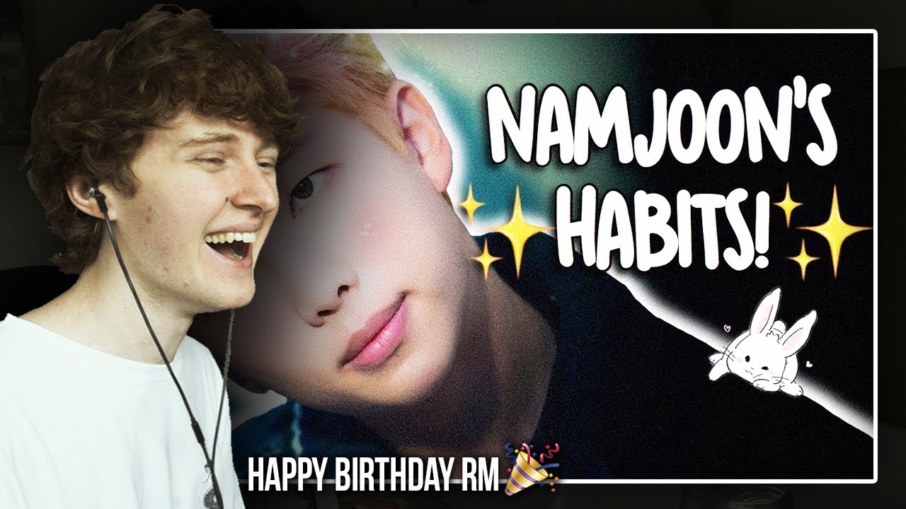 С ДНЁМ РОЖДЕНИЯ, RM! (Привычки Ким Намджуна из BTS | Реакция/Обзор)