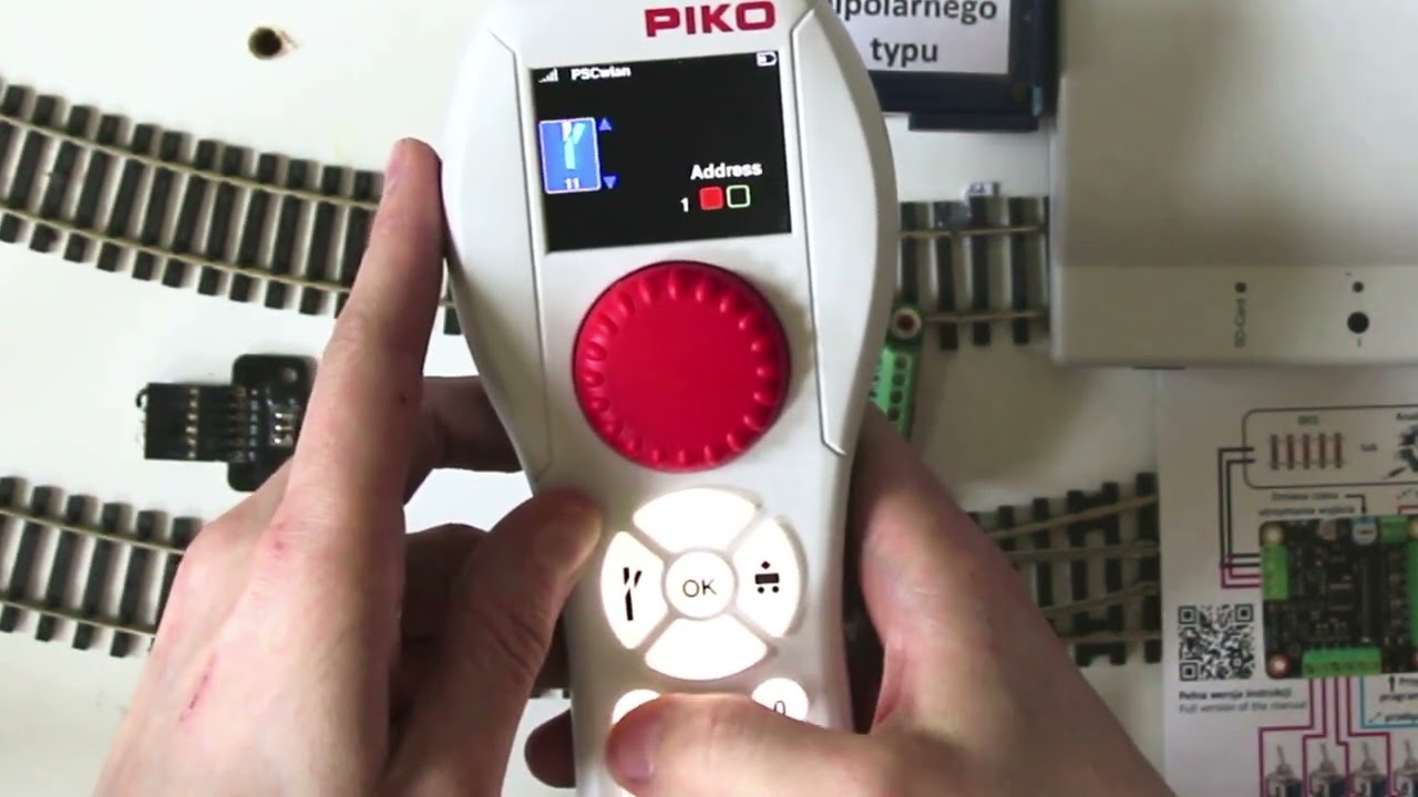 RailBOX RB4310 + PIKO SmartControl WLAN. Programowanie zwrotnic