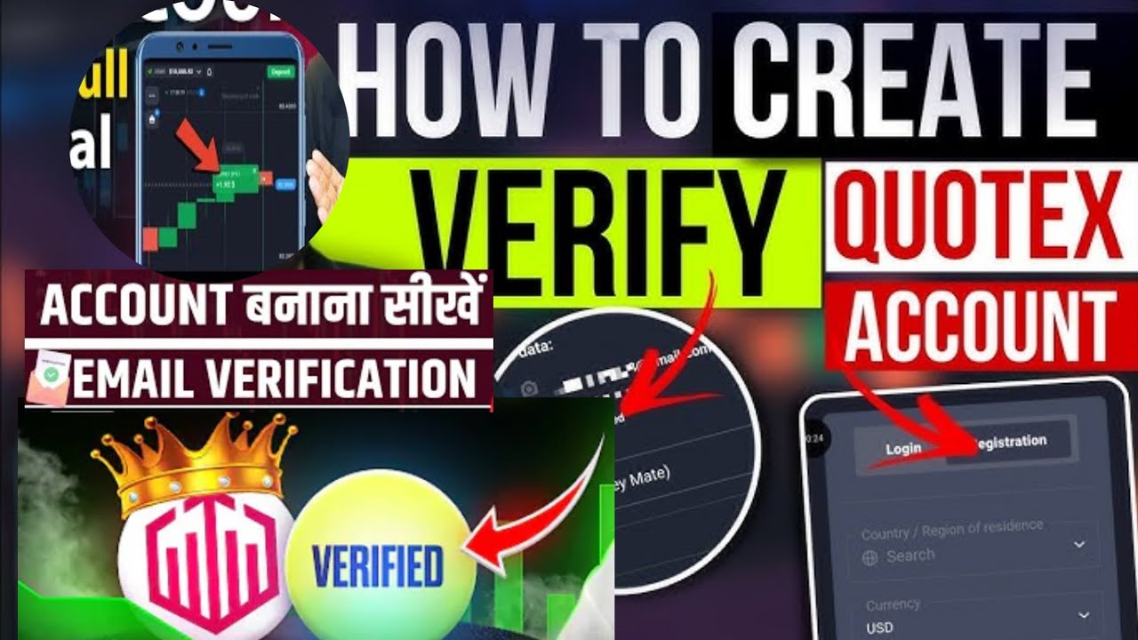 How to create new Account on Quotex Trading Broker | Quotex Registration & verification