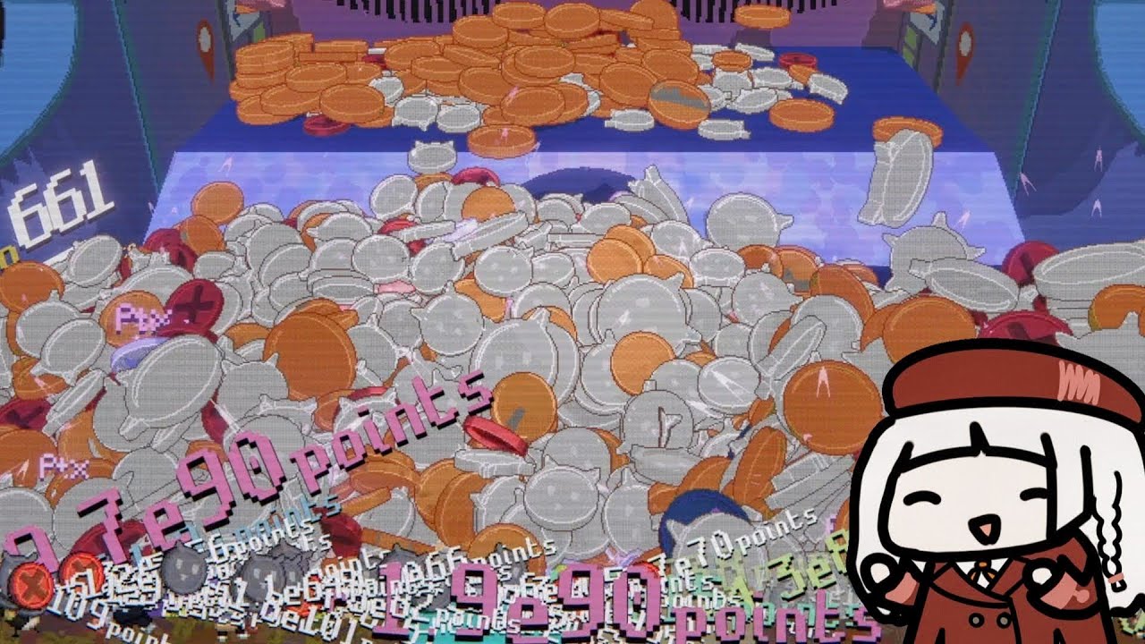 【RACCOIN】コイン落としで10の151乗稼ぐ