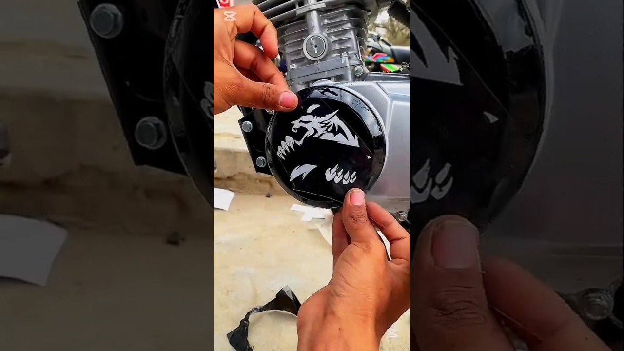 honda design || honda 125 sticker design || honda 125 modified #honda125 #design #bikelover